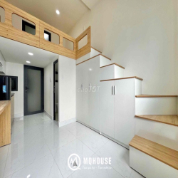 CHO THUÊ PHÒNG TRỌ CHDV RỘNG 35M2 FULL NỘI THẤT BANCOL GẦN ĐH VĂN HIẾN