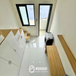 CHO THUÊ PHÒNG TRỌ CHDV RỘNG 35M2 FULL NỘI THẤT BANCOL GẦN ĐH VĂN HIẾN