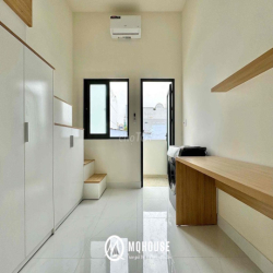 CHO THUÊ PHÒNG TRỌ CHDV RỘNG 35M2 FULL NỘI THẤT BANCOL GẦN ĐH VĂN HIẾN