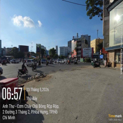 CHO THUÊ MT 06 Đường Ba Tháng Hai Q10 Vòng Xoay Dân chủ CÓ PCCC