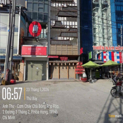 CHO THUÊ MT 06 Đường Ba Tháng Hai Q10 Vòng Xoay Dân chủ CÓ PCCC