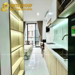 Thuê ngay studio ban công 35m2 tại Chu Văn An gần trường ĐH UTH