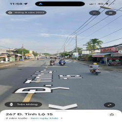 cho thuê 2800m2 có 430m2 thổ cư . mặt tiền tỉnh lộ 15