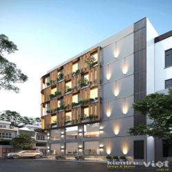 Cho Thuê Toà Văn Phòng Mới 100% 1 Hầm 5 Tầng, 1200m2 Sử Dụng