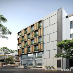 Cho Thuê Toà Văn Phòng Mới 100% 1 Hầm 5 Tầng, 1200m2 Sử Dụng