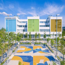 Đất giáo dục lô góc 2mt bờ kè Tham Lương 20m