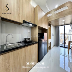 Mới 100% | Duplex Ban công | 32m2 | Nội thất cao cấp | Thang máy