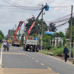 Cho thuê đất mặt tiền Hùng Vương.xã Phước An.Nhơn Trạch