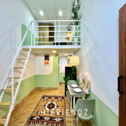 CĂN HỘ GÁC CAO FULL NỘI THẤT NGAY TẠI TỈNH LỘ 10 - GẦN BV NHI ĐỒNG