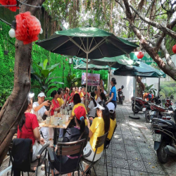 Sang quán Cafe căn góc 12x25 Huỳnh Thị Hai-Quận 12, mặt bằng 24tr