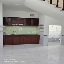 💫Cho thuê nhà 1trệt 1lầu 2pn 2wc 1bếp DT 4x12 Hẽm xe tải thông