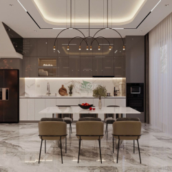 CHO THUÊ NHÀ 3 PHÒNG NGỦ MỚI XÂY FULL NỘI THẤT KHU ĐÔ THỊ MỸ GIA GÓI 3