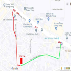 Nhà nguyên căn MT hẻm thông 275 Quang Trung, P.10, GV