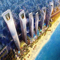 Cho Thuê đất biển Mỹ Khê 375m2 đường 7m5 Trần Đình Đàn, ngay sát Biển