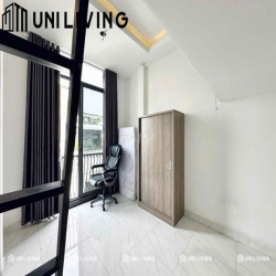 PHÒNG GÁC BAN CÔNG CỬA SỔ THANG MÁY FULL NỘI THẤT NGAY CẦU ĐỎ GIA RẺ