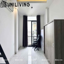 PHÒNG GÁC BAN CÔNG CỬA SỔ THANG MÁY FULL NỘI THẤT NGAY CẦU ĐỎ GIA RẺ