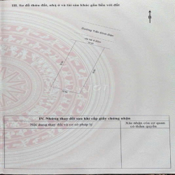 Cho Thuê đất biển Mỹ Khê 375m2 đường 7m5 Trần Đình Đàn, ngay sát Biển