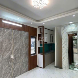 Cho thuê nhà Phúc Lợi, 6 tầng, thang máy, gara ô tô, full nội thất
