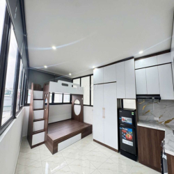 khai trương CCMN 30m2 giường tầng full đồ. máy giặt tại Định Công T