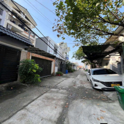 Cho Thuê Nhà DT 5x16m 1Trệt 2Lầu 3Pn 4Wc Sân xe Máy Hẻm Ôtô TL19 Q12