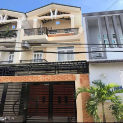 Cho Thuê Nhà DT 5x16m 1Trệt 2Lầu 3Pn 4Wc Sân xe Máy Hẻm Ôtô TL19 Q12