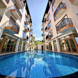 ✅TRỐNG SẴN 1Pn - ban công 45m2 - đậu được ô tô, hồ bơi - MGR