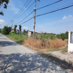 Cho thuê dài hạn đất góc 2 mặt tiền gần cầu Rạch Tam, xã Tân Nhựt