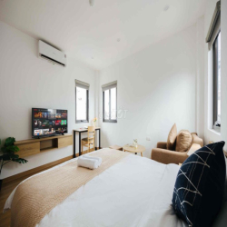 Cho thuê CHDV Studio mới tinh Ngõ 690 Lạc Long Quân, gần Lotte Tây Hồ