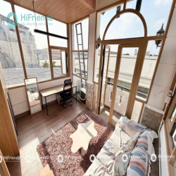 DUPLEX TÁCH BẾP BANCOL PHONG CÁCH VINTAGE TONE GỖ FULL NỘI THẤT