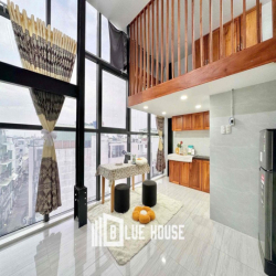 Cho Thuê Căn Hộ Duplex View Kính, Gác Cao 1m7 Gần Đại Học Công Thương.