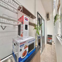 🌈Căn hộ 2PN BAN CÔNG TÁCH BẾP MỚI 100%+NỘI THẤT GỖ+MÁY Giặt riêng