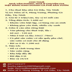 Cho thuê khu nhà để ở (kinh doanh)