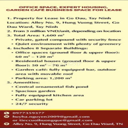 Cho thuê khu nhà để ở (kinh doanh)