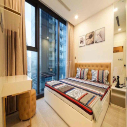 Cho thuê căn hộ 2PN tại Vinhomes  Bason Q1 giá chỉ 25 triệu