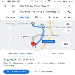 Cho thuê nhà cấp 4 mặt tiền đường 10m ở đường Tân Hiệp 31, Hóc Môn