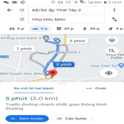 Cho thuê nhà cấp 4 mặt tiền đường 10m ở đường Tân Hiệp 31, Hóc Môn