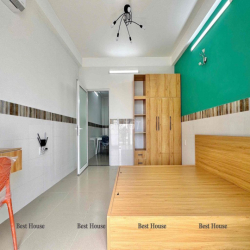 1PN BAN CÔNG FULL TT NGAY VƯỜN LÀI CÓ THANG MÁY