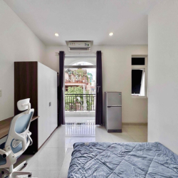 Căn hộ full nội thất CAO CẤP có ban công lớn CMT8, Tân Bình - Q10 - Q3