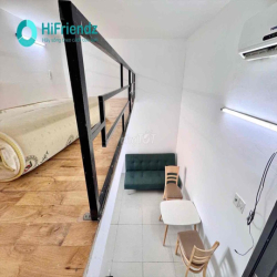 Căn hộ full nội thất có gác phù hợp ở 3-4 bạn Q8