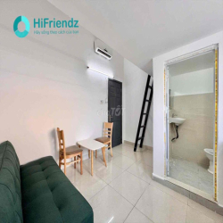 Căn hộ full nội thất có gác phù hợp ở 3-4 bạn Q8