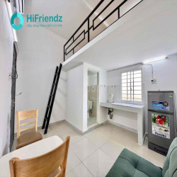 Căn hộ full nội thất có gác phù hợp ở 3-4 bạn Q8