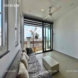 Cho thuê căn hộ Penthouse 1PN tách bếp, ban công, full NT ngay Aeon TP