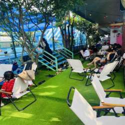 cần cho thuê nhà kết hợp công ty và hồ bơi khu vui chơi cafe