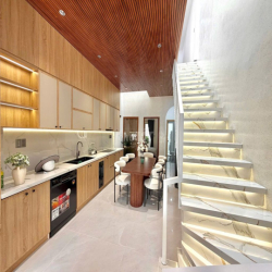 Nhà đẹp kiệt Trần Đình Tri 3PN mới xinh