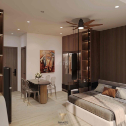 studio ban công mới 100% hoàng hoa thám, tân bình