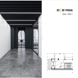 SÀN VP SANG TRỌNG CAO CẤP MẶT TIỀN TĐ-Q2 17$/M2