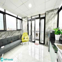 studio ban công ngay Tân Phú