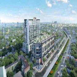 CHO THUÊ NHÀ 7T CÓ HẦM THANG MÁY MP 83 HÀO NAM DT 150M MT 7M HÈ 7M MTG