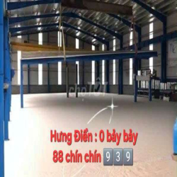 cho thuê Xưởng 4000m2 xây dựng 2000m2 đường xe Container Q12 