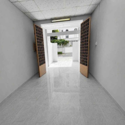 Cho thuê nhà MTNB Khu Họ Lê  nhà mới sơn sửa [ 4m x 19m] 1PN - 1WV